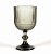 Кубок для вина 370мл GARBO GLASS Grey стекло 000000000001216519