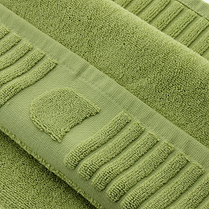 Коврик для ванной махровый DE'NASTIA 50х70см зеленый 100%Хлопок пл.720г/м2 М000012 000000000001108248