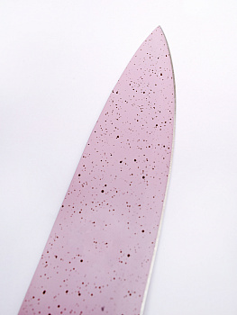 Нож-Слайсер 20см, розовый, нержавеющая сталь, R010626 000000000001196190