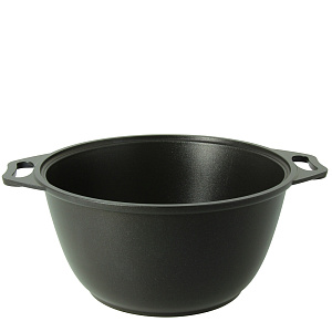 Казан для плова 3л KUKMARA крышка-сковорода антипригарное покрытие алюминий 000000000001006843