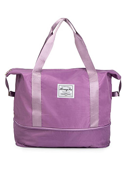 Сумка 55х30х20см дорожная трансформер(+10см) ST сиреневый полиэстер 000000000001227185