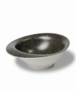 Салатник 16см 300мл DE'NASTIA Wabi графит керамика 000000000001231337