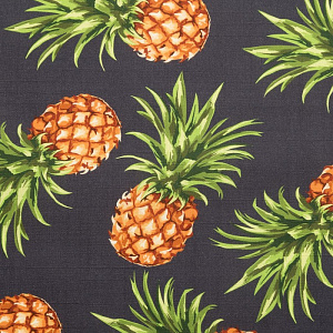 Полотенце Этель "Ананасы" 35х65см на петельке, репс, пл.130г/м2, 100% хлопок 4275199 000000000001200108