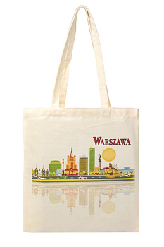 Сумка-шоппер 40х37см с принтом ST cotton 000000000001227180