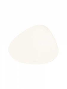 Салфетка сервировочная 45x36см  DE'NASTIA Металлик камень белый ПВХ 000000000001221291