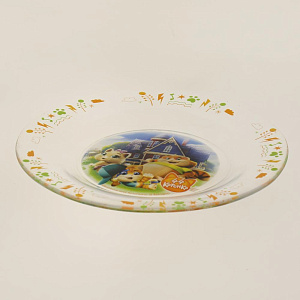 Тарелка 19,5см ND PLAY 44 Котенка стекло 000000000001193221