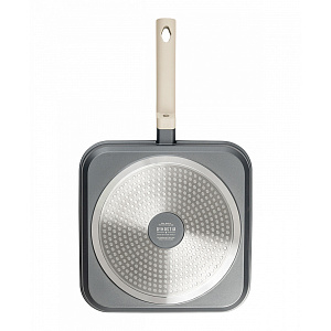 Сковорода Гриль 28см DE'NASTIA бежевый алюминий 000000000001223619