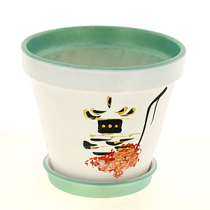 Горшок для цветов керамический Конус, 2.5л 000000000001160025