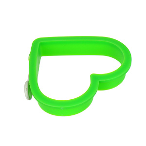 Форма для выпечки яиц и блинчиков Сердце Marmiton, зеленый, силикон 000000000001125430