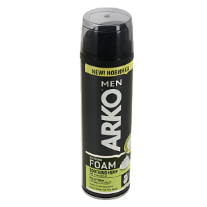 Пена для бритья 200мл ARKO Hemp 509939 000000000001204411
