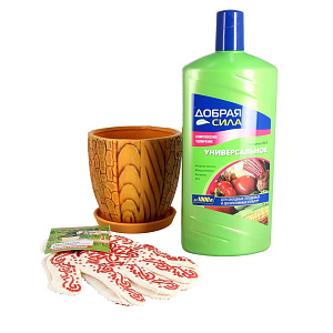 Универсальное удобрение для открытого грунта Добрая силаСигмагрупп, 1л 000000000001141907