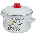Кастрюля 4л FOOD ATELIER Chickens’stories цилиндрическая форма эмаль 000000000001216554