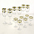 Набор 12 предметов ПРОМСИЗ Лоза (шампанское + водка) стекло 000000000001190643