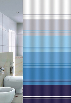 Штора для ванной OCEAN 180х200см PLE полиэстер PRIMANOVA DR-50059 000000000001201715