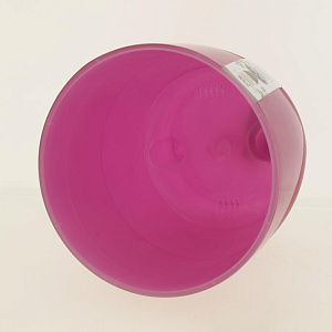 Кашпо/вставка Грация 1,2л  D13 H13 прозрачная фуксия 000000000001185599