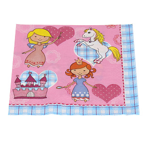 Бумажные салфетки 3-х слойные Мечты принцессы Pap Star, 33?33 см, 20 шт. 000000000001142480