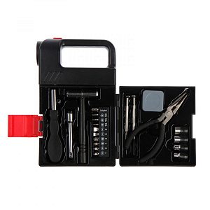 Набор инструментов 21 предмет TUNDRA Фонарь подарочный пластиковый кейс металл 000000000001211075