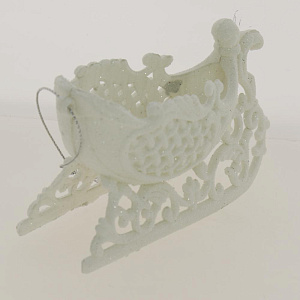 Украшение декоративное на ёлку Сани 10см R010508 000000000001192239