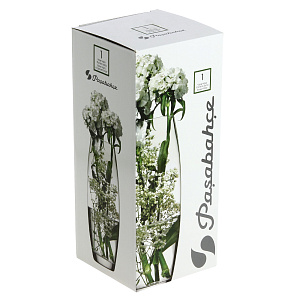 Ваза, 25 см, стекло 000000000001160896