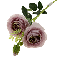 Цветок искусственный "Ветка Розы" 55см R010743 000000000001196722