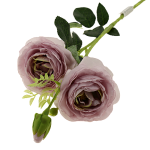 Цветок искусственный "Ветка Розы" 55см R010743 000000000001196722