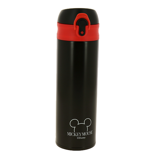 Термокружка 500мл MOULIN VILLA Disney Mickey Mouse черный нержавеющая сталь 000000000001195828