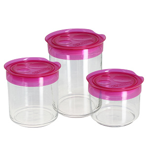 Набор банок Raspberry Luminarc, 3 шт. 000000000001127304