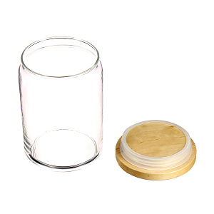 БОКС МАНИЯ Банка 1л LUMINARC Box Mania деревянная крышка 48800 000000000001058298