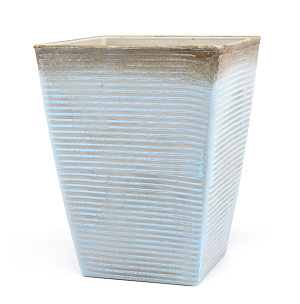 Кашпо 13х16см Retro Стакан квадрат микс пластик 000000000001216365