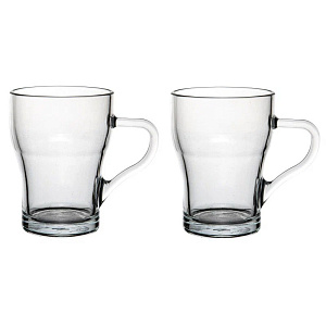 CHROMA Набор кружек 2шт 370мл PASABAHCE стекло 000000000001211769