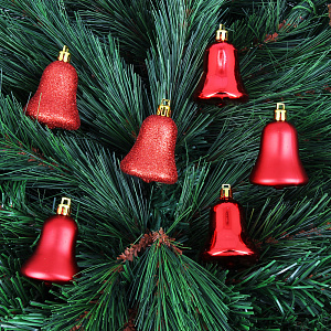 Набор декоративных украшений Колокольчик Посуда Центр, 6 см, 6 шт. 000000000001161772