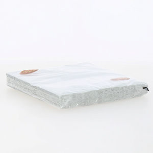 Салфетки бумажные 33х33см 20л 3 слоя NEW LINE GOLD DECOR Серебро металлизированные краски 000000000001214913