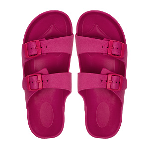 Сланцы женские с ремешком р.41 фиолетовый 000000000001223374