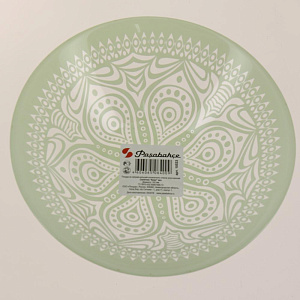 BOHO Салатник 16,2см PASABAHCE зеленый стекло 000000000001177401