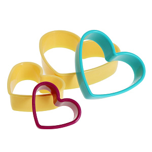 Набор форм для выпечки Сердце Metaltex, 4 предмета 000000000001155458