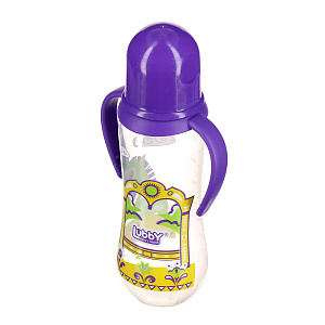 Бутылочка с соской от 0 месяцев Русские мотивы Lubby, 240-250мл 000000000001135397
