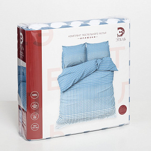 КПБ  Этель1,5сп Иллюзия 70х70 см - 2 шт.,100%хл,бязь,125г/м2 000000000001178807