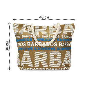 Сумка пляжная 48х36х12см Barbados полиэстер 000000000001221845