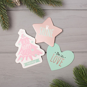 Набор подарочный KAFTAN "Happy new year" носки р-р 36-39(23-25см) + ёлочная игрушка 4310461 000000000001202350