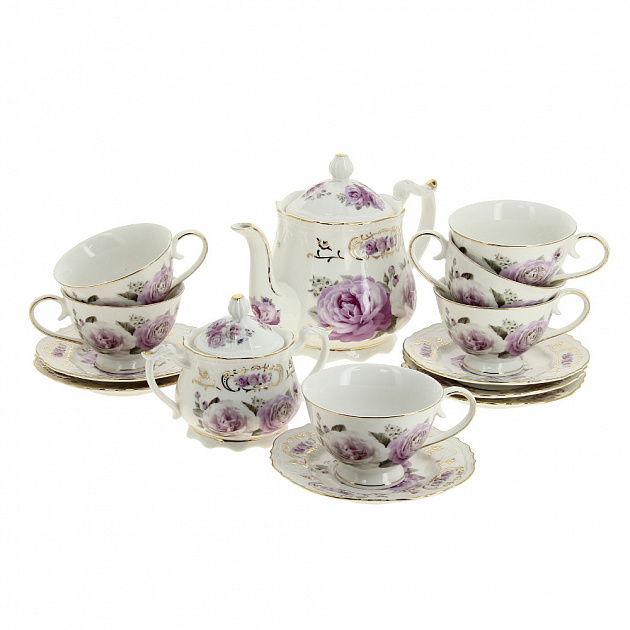 Чайный набор Цветы Balsford, 14 предметов 000000000001170012