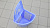 Корзина для белья 50л MARTIKA Молетта угловая с крышкой фиолетовая пластик 000000000001121497
