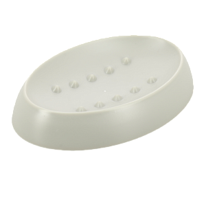 Мыльница DE'NASTIA под камень оливковая пластик 000000000001207117