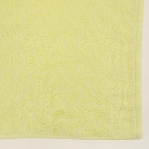 Полотенце махровое 70х130см ДМ Радуга плотность 295гр/м желтое 100% хлопок 000000000001206159