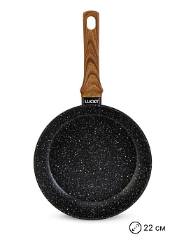 Сковорода 22см LUCKY GRANITE алюминий 000000000001217812