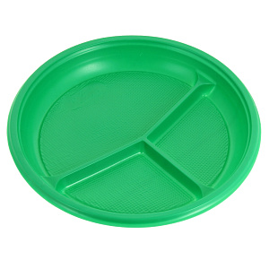 Набор одноразовых тарелок Фопос, 21.5 см, пластик, 20 шт. 000000000001004061