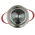 Кастрюля Cristelle Soft Red, объем 1,7 л, код  Cr2234 000000000001187656