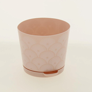 Горшок для цветов Easy Grow D 100 с прикорневым поливом 0,5 л Розовый сад ING47010РС 000000000001191654