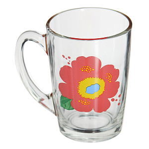 Кружка Яркие цветы ОСЗ, 300мл 000000000001151618