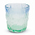 Стакан 280мл GARBO GLASS Лед голубая-зеленая стекло 000000000001217334