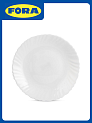 Тарелка суповая 22см FORA стеклокерамика 000000000001222832